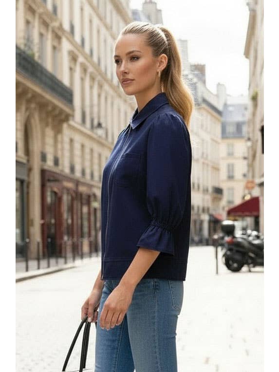 VAVA by Joy Han - Wholesale Jacket - Women's - 3/4 Sleeve Zip Up Jacket14