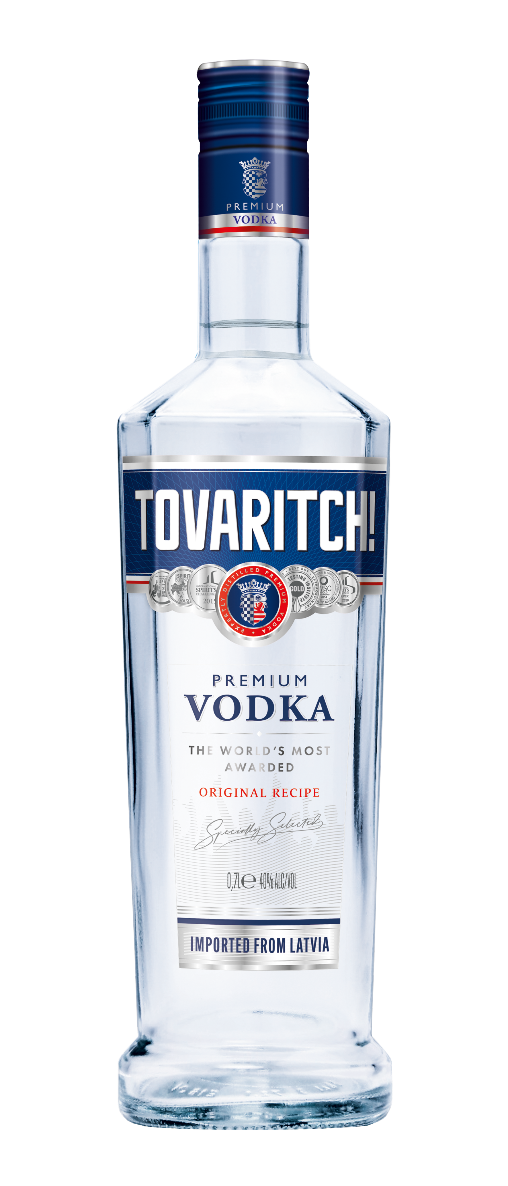 TOVARITCH PREMIUM VODKA - Wholesale Vodka - TOVARITCH PREMIUM VODKA, WORLD'S MOST AWARDED5