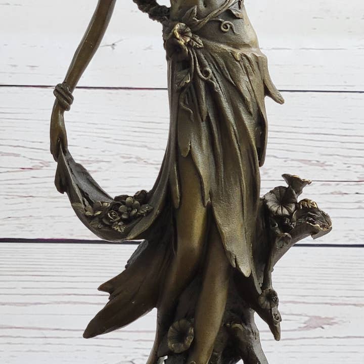 Gaia Earth Mother Nymph Female Figure Bronze Sculpture Statue on Marble Base and other Purchase Wholesale earth nymph. Free Returns & Net 60 Terms on Faire trending on Faire.