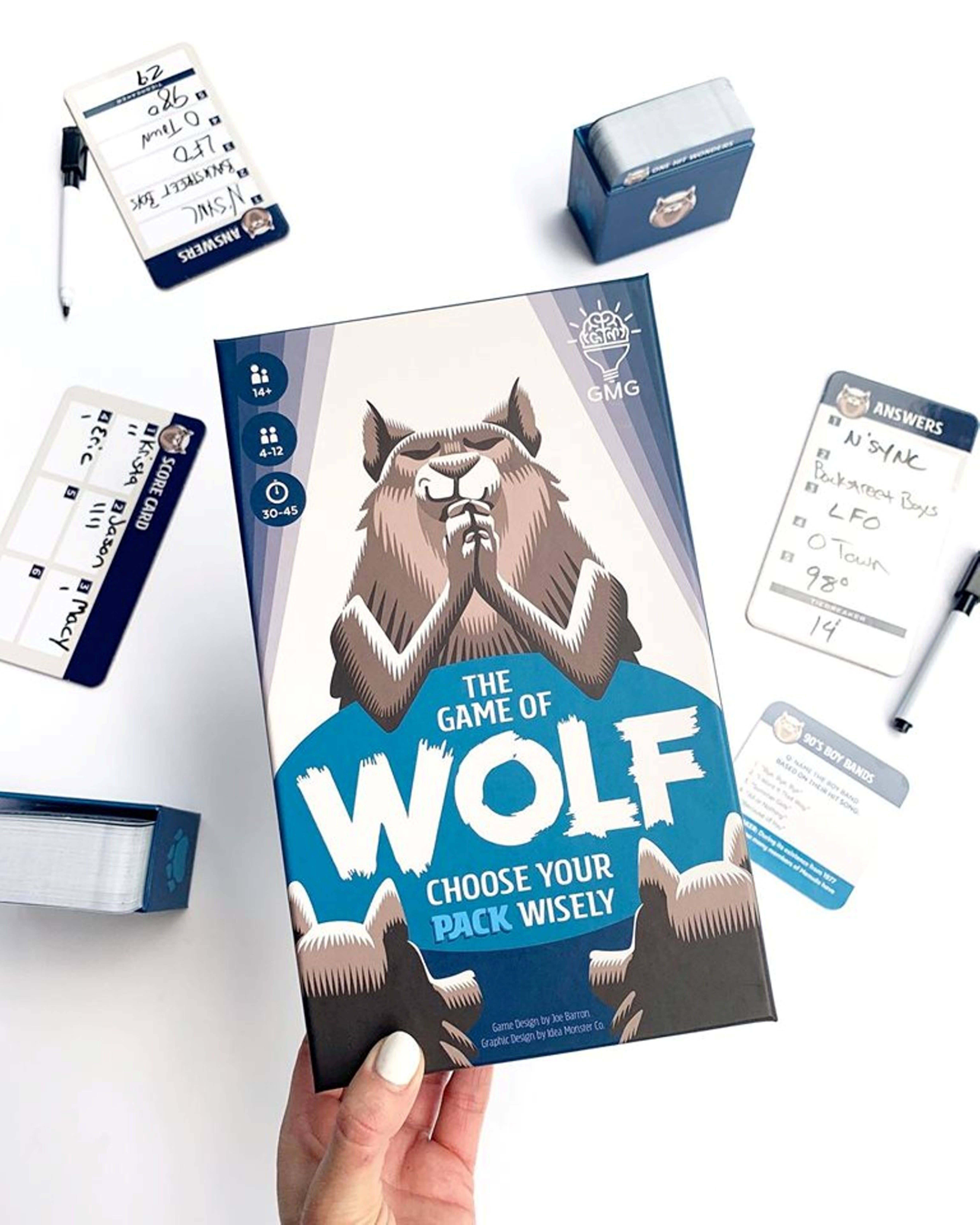 Gray Matters Games – Jogo de cartas por atacado – O Jogo do Lobo1