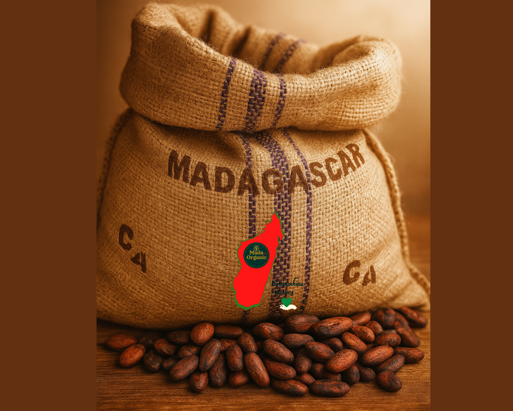 Comptoir Des Epices Madagascar - Wholesale Chocolade - (1 kg) Biologische ceremoniële Criollo cacaomassa6