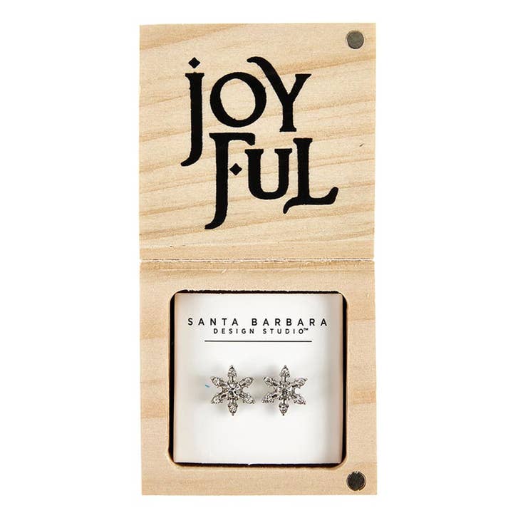 Treasure Box Earrings - Joyful for wholesale by Santa Barbara Design Studio by Creative Brands