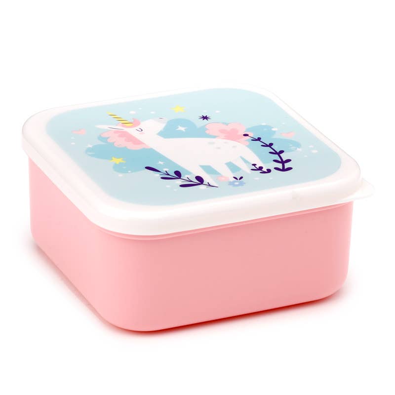 Puckator Ltd - Wholesale Lunch Bag/Box - Set of 3 Lunch Box Snack Pots S/M/L - Unicorn Magic2