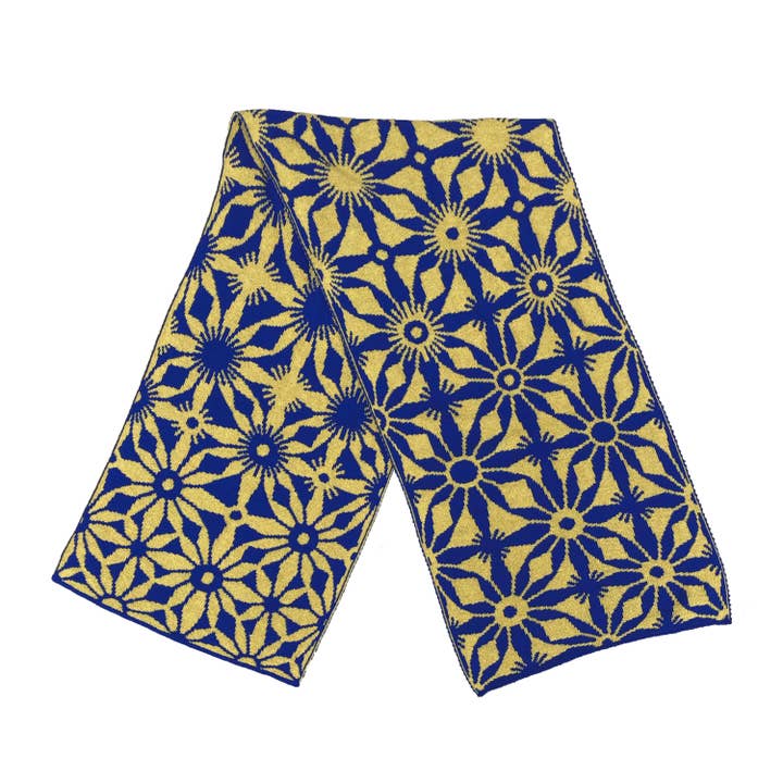 Aurora Oversized Scarf - Golden Dusk for wholesale by Molly Rose Freeman