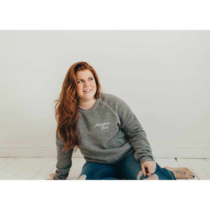 Adventure Soul Triblend Sweatshirt for wholesale by Wild Roamer