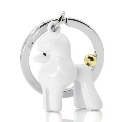 Poodle keychain - METALMORPHOSE for wholesale by Kontiki