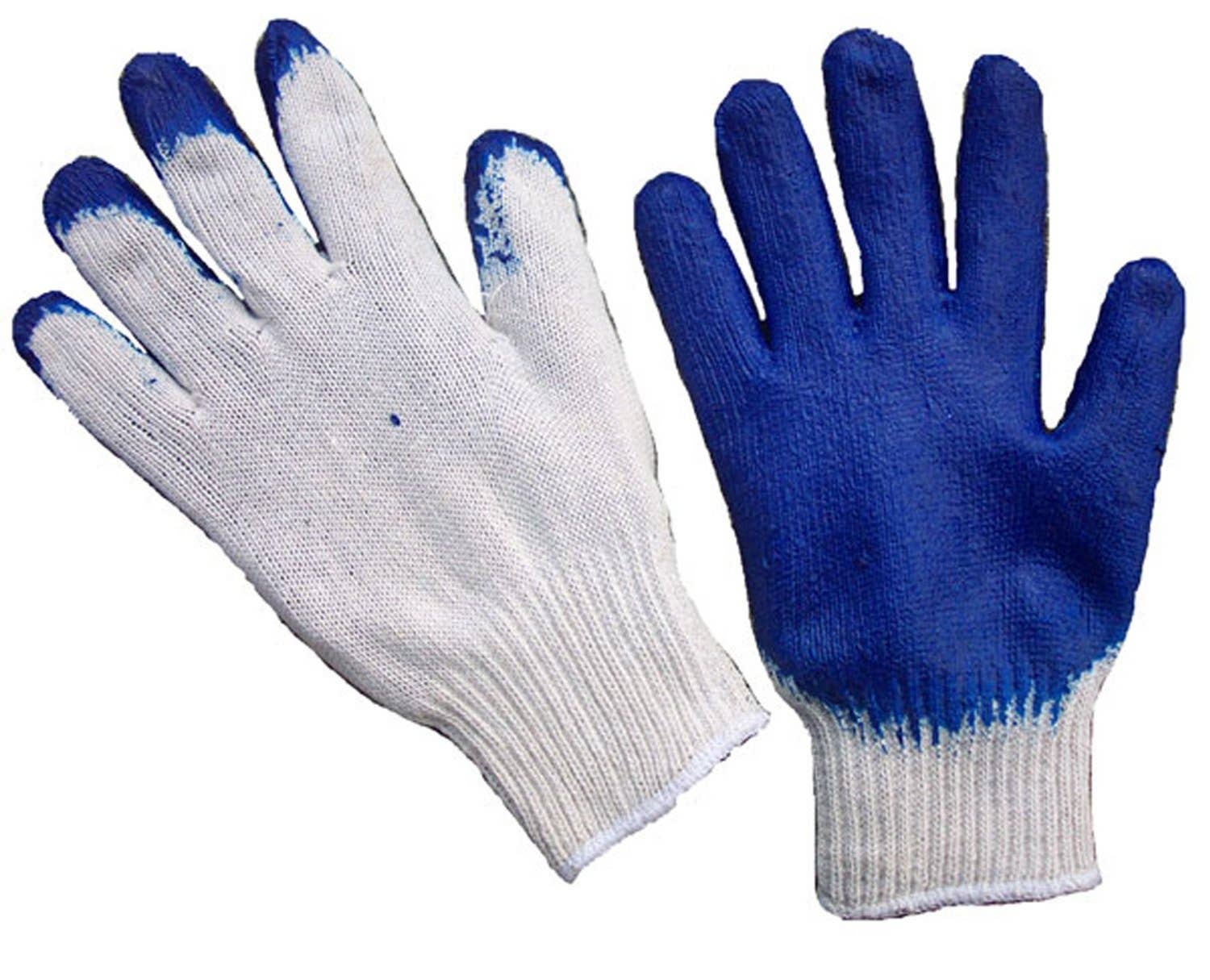 G & F Products - Wholesale Gloves – Unisex - Latex Dipped Work Gloves, 10 pair pack4