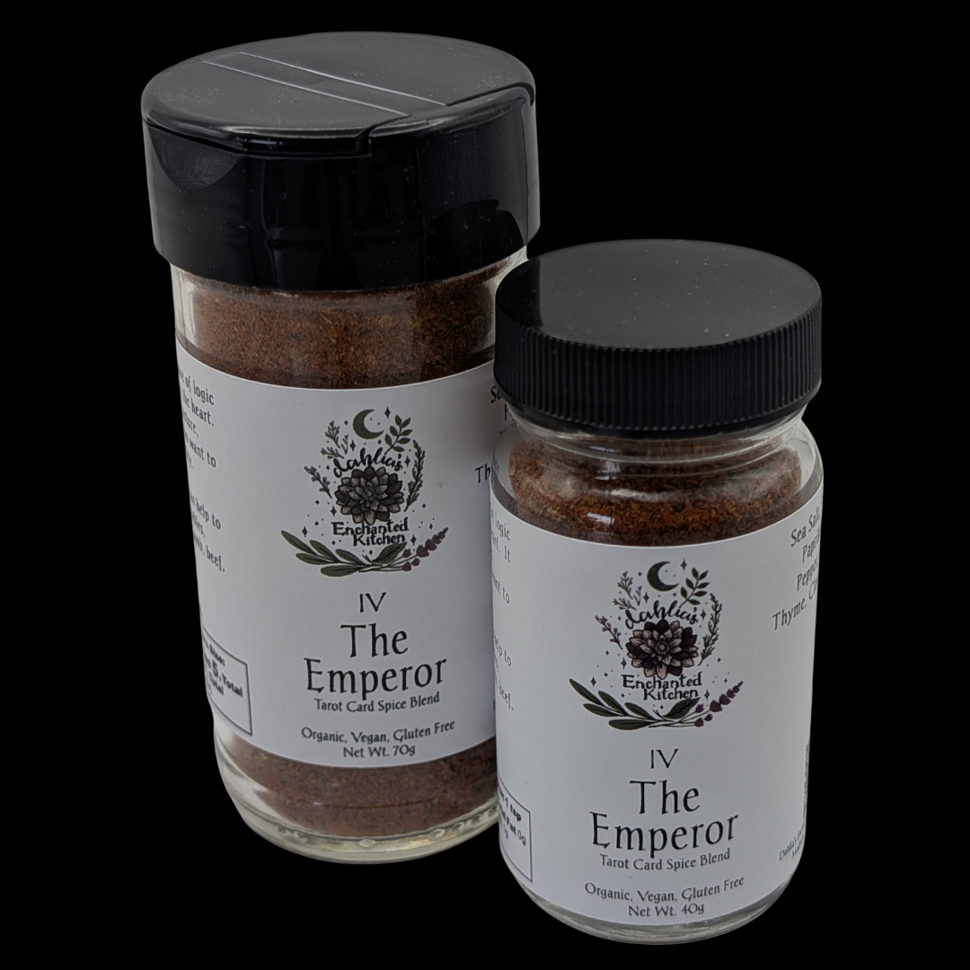 Dahlia's Enchanted Kitchen – wholesale Dried spice mix – The Emperor - Tarot Card Culinary Spice Blend6