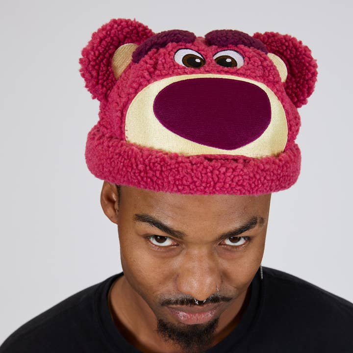 Toy Story Lotso Sherpa Beanie for wholesale by Cakeworthy