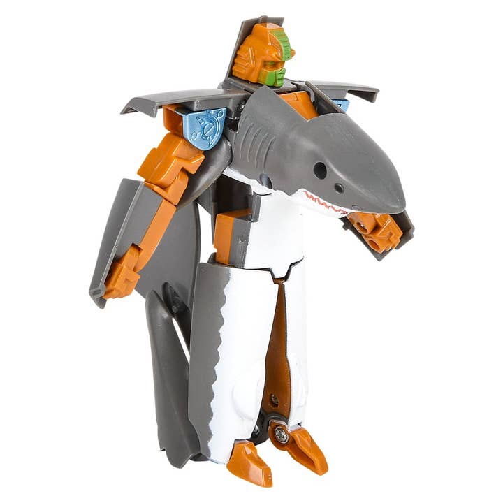 La Luna Bella - Toys - Vente Jouet classique – enfant - Jouets pour enfants GREAT WHITE SHARK ROBOT ACTION FIGURE LLB1