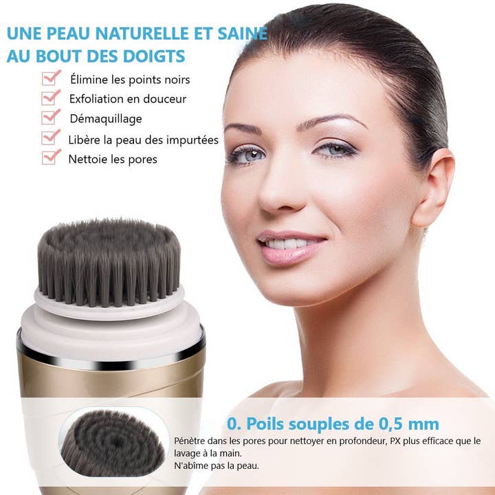 PALOMA BEAUTIES - Venta al por mayor Aparatos de estética - CEPILLO DE LIMPIEZA ELÉCTRICO4