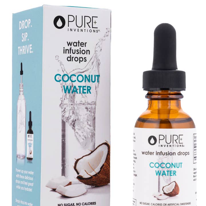 Pure Inventions - Wholesale Flavored/Infused Water (Non-Carbonated) - Coconut Water - 30 servings