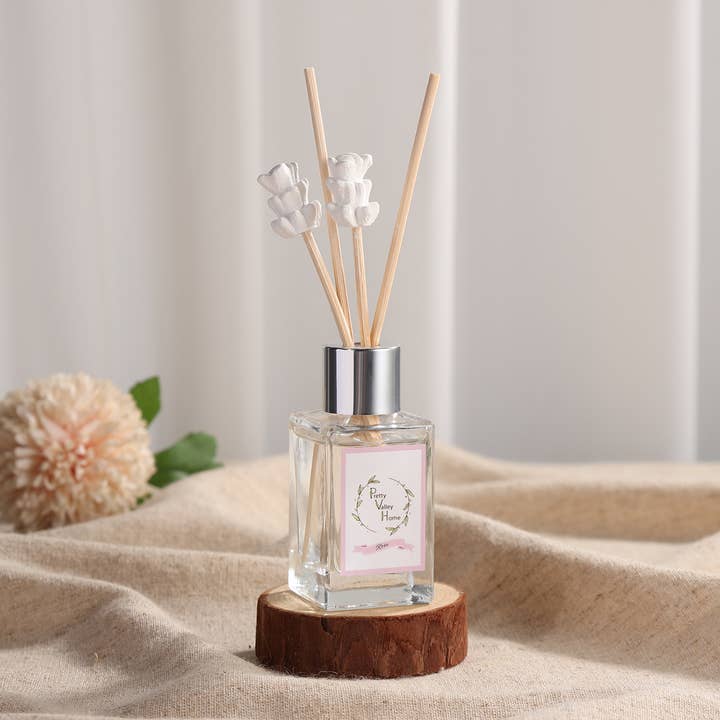 Pretty Valley Home - Wholesale Reed Diffuser - Mini ceramic diffusers - Rose 30ml