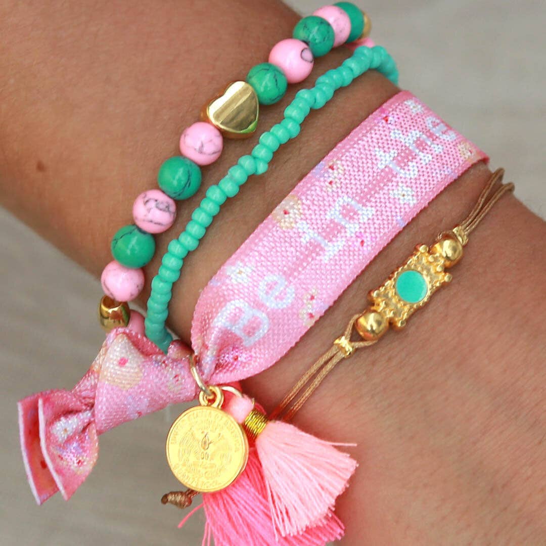 Love Ibiza - Wholesale Charm/Dangle Bracelet - Armband Amanjena turquoise1