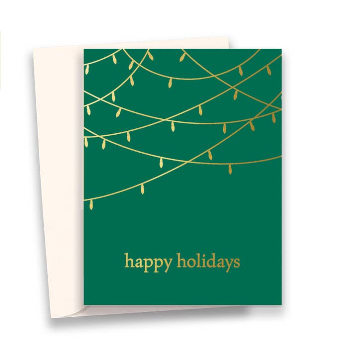 Happy Holidays Cards | Luxury Gold Foil Holiday Greetings
for wholesale by papierwinkel