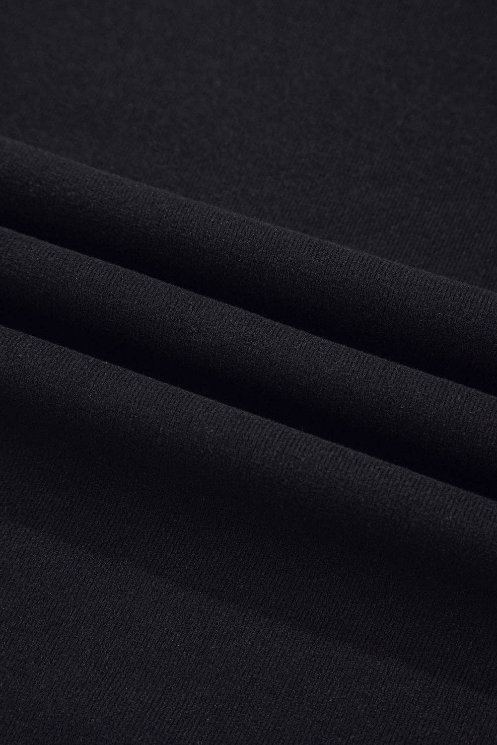 Black Leopard Mesh Patchwork Long Sleeve Top for wholesale on Faire4