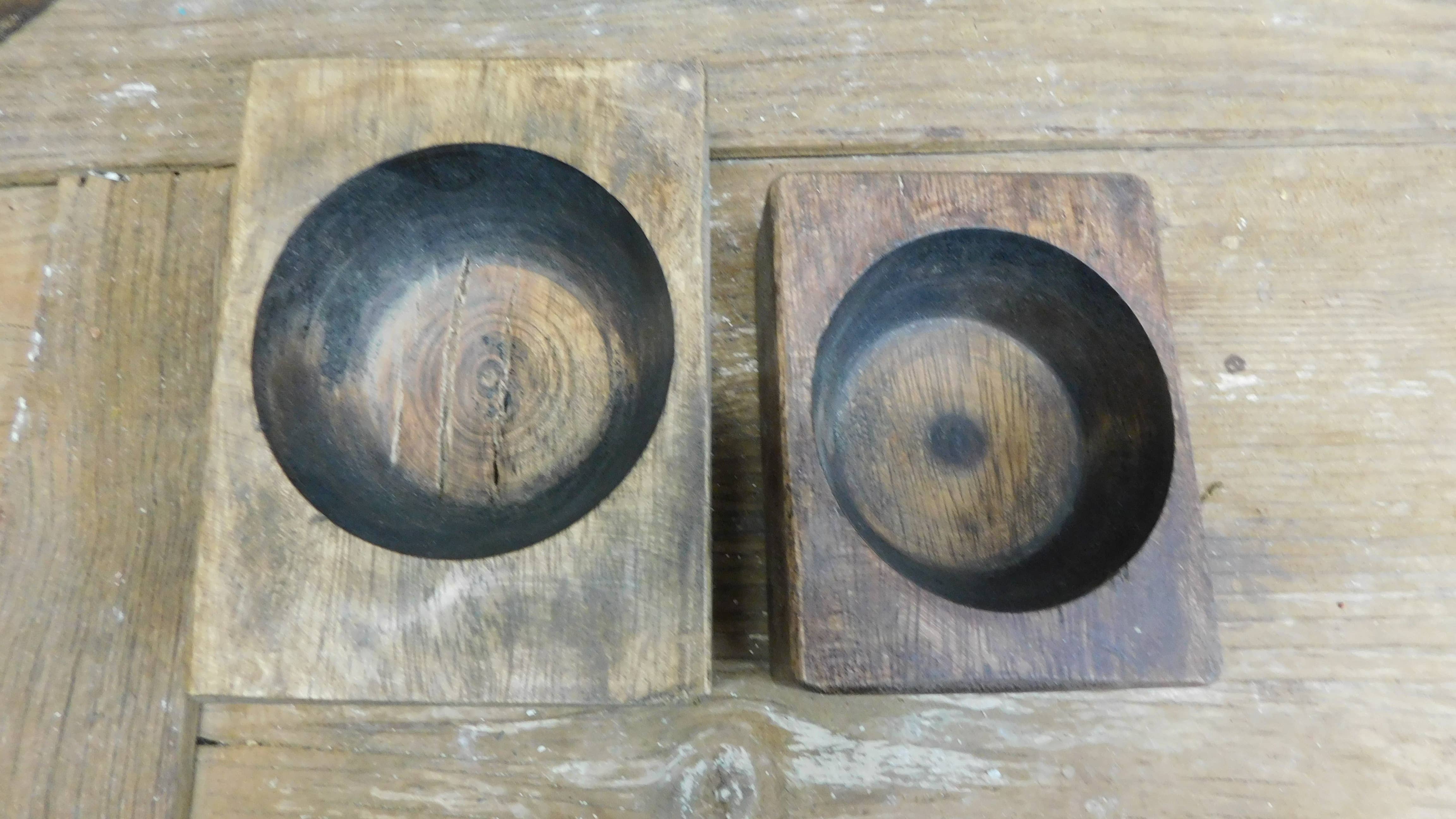 My Amigos Imports - Wholesale Decorative tray - NFC-WH5-One Hole Cheese Mold-NFC-Cheesemold-Waxed-$62