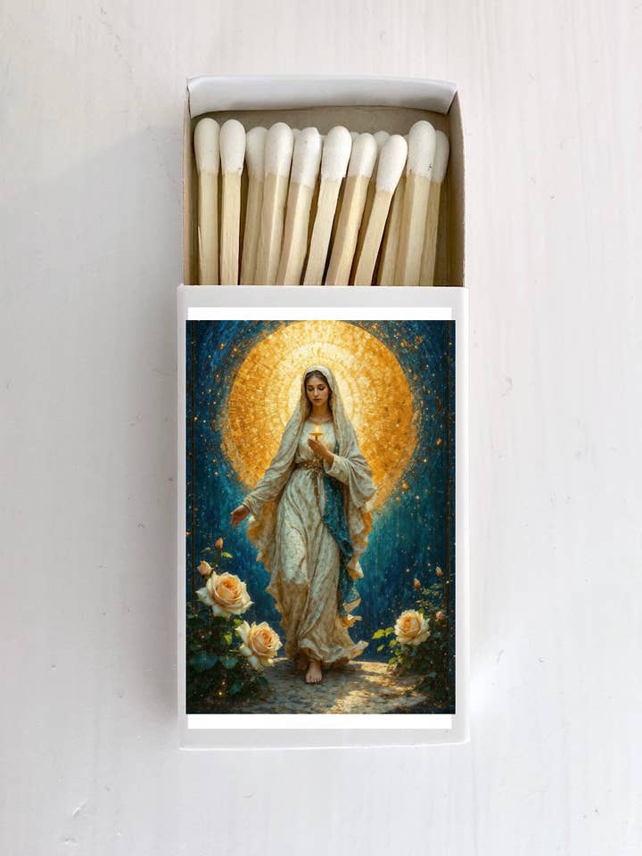 Caixa de fósforos da Virgem Maria por atacado de Lunastry