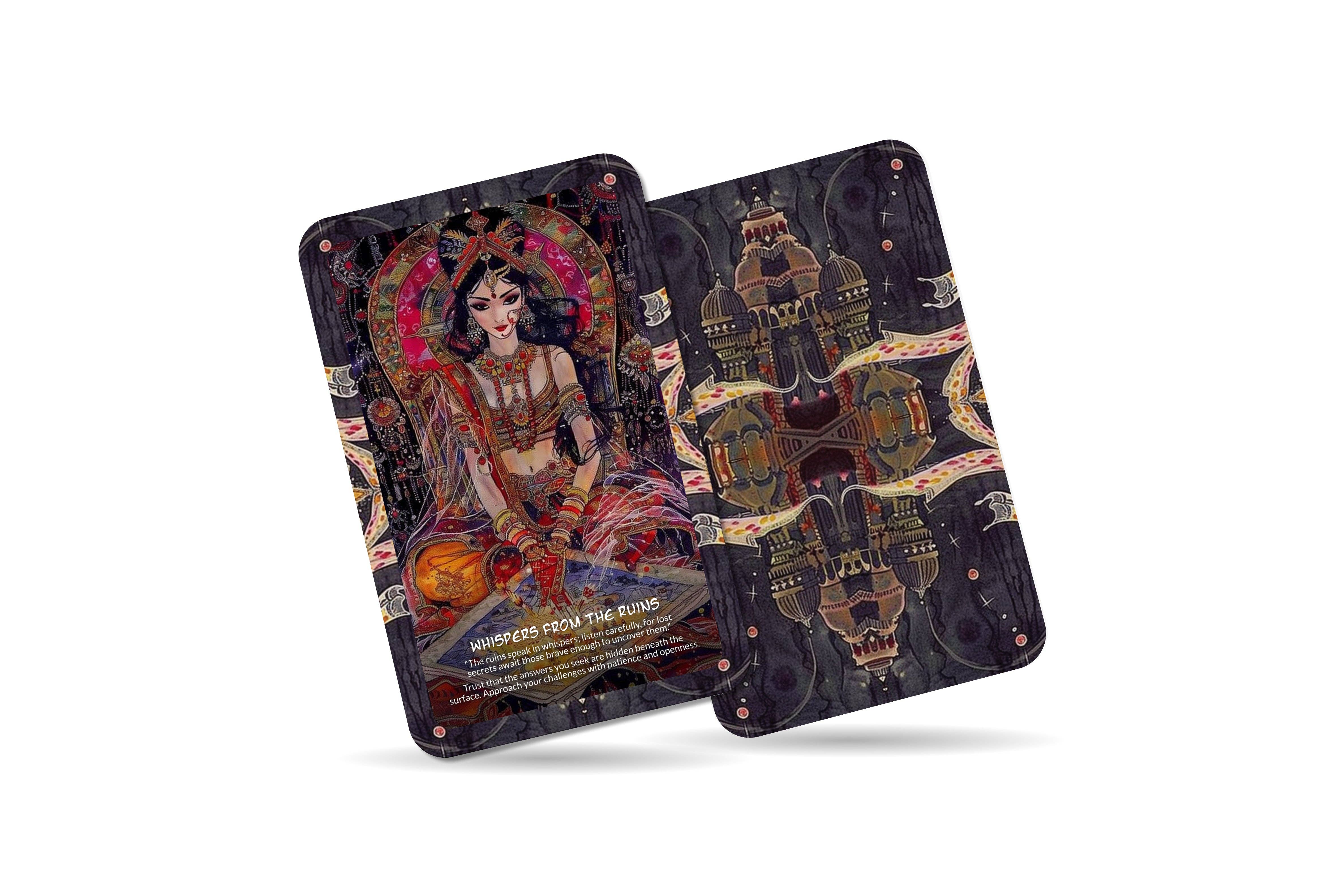 Ibiza Tarot USA – wholesale Tarot-kort – Förlorade staden Gaur Orakellek – 22 kort – Andeeko9