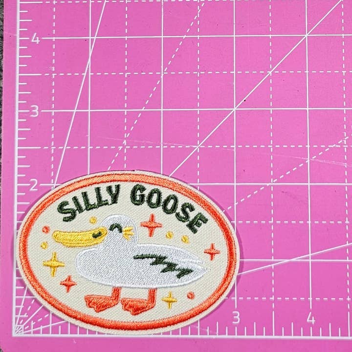 Scratch Decor - Wholesale Patch - Silly Goose Embroidery Iron On Patch1