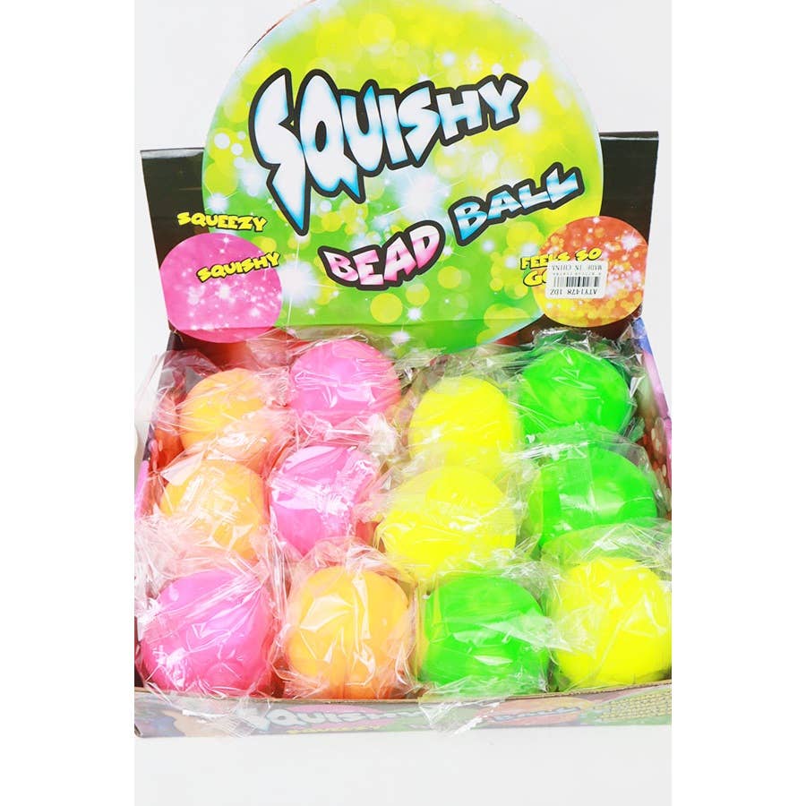 MIX COLOR Squishy Hidden Face Bead Ball for wholesale on Faire7