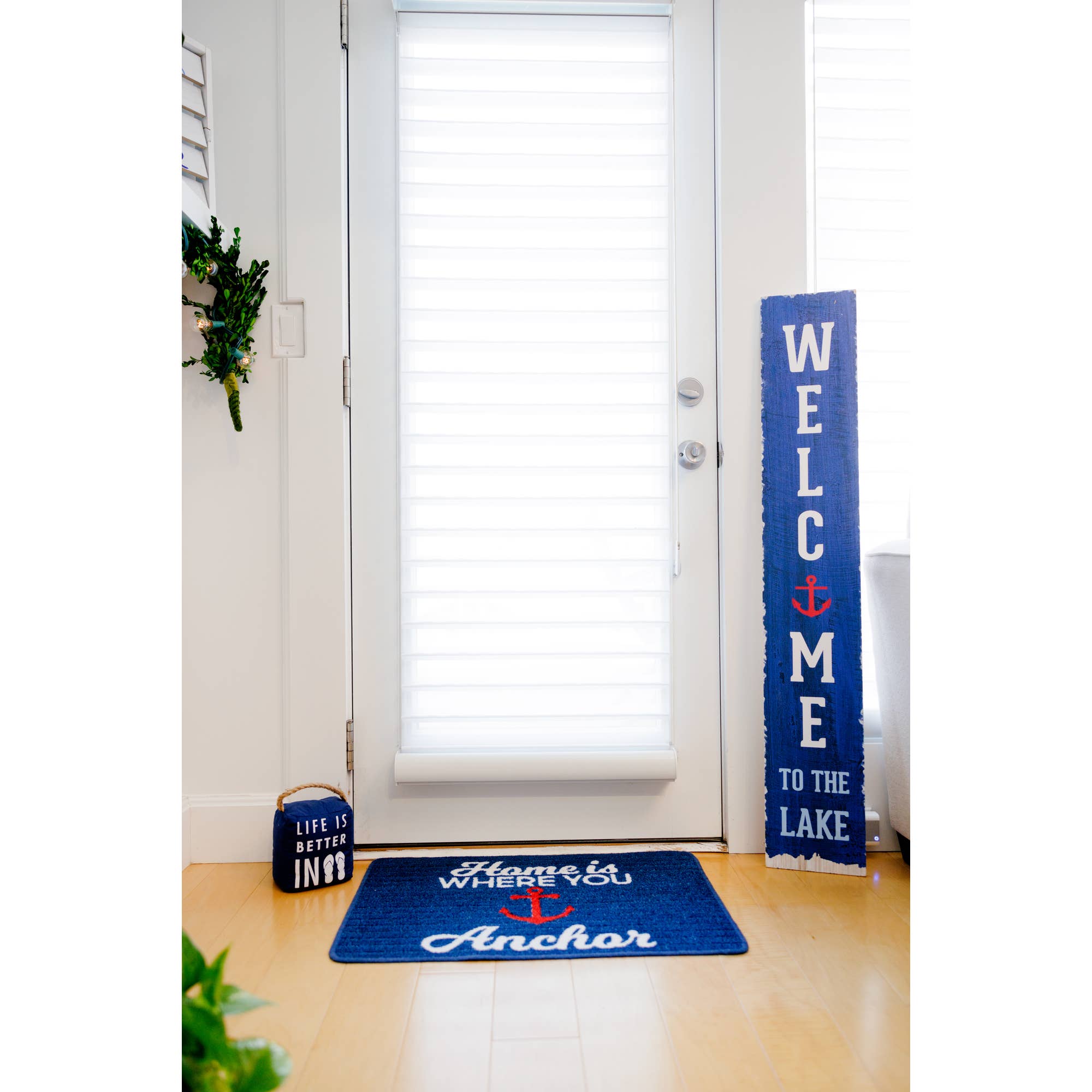 Pavilion - Vendita all'ingrosso Cartelli - Targa in legno Welcome to the Lake - 48"5