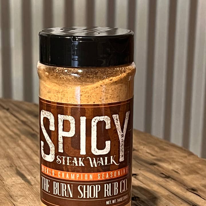 Spicy Steak Walk for wholesale by The Burn Shop Rub Co