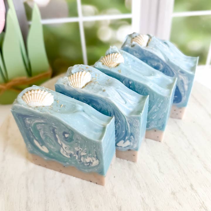 Spirit Glow Home & Body Essentials - Wholesale Bar Soap - *NEW* Coastal Waves - Handcrafted Artisan Soap Bar2
