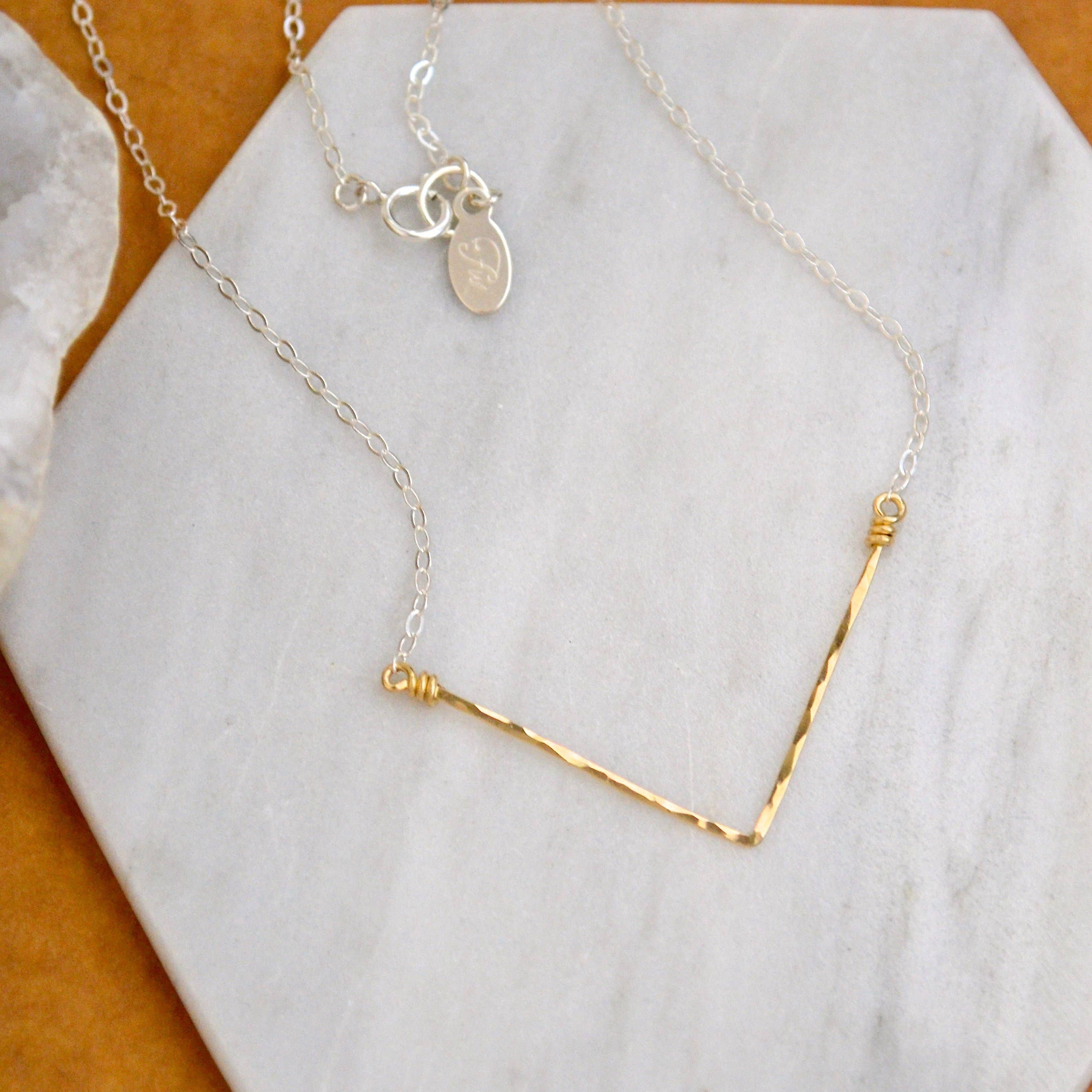 Foamy Wader - Vente Colliers à pendentif - Collier Chevron - Collier pendentif chevron v chatoyant9