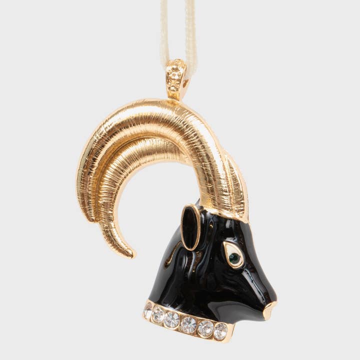 Ornamento da appendere Capricorno per la vendita all'ingrosso da parte di Joanna Buchanan