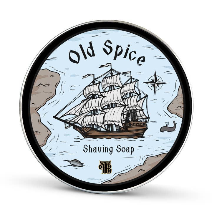 The Personal Barber - Vente Savon de rasage – homme - Le savon à raser Old Spice de The Personal Barber0