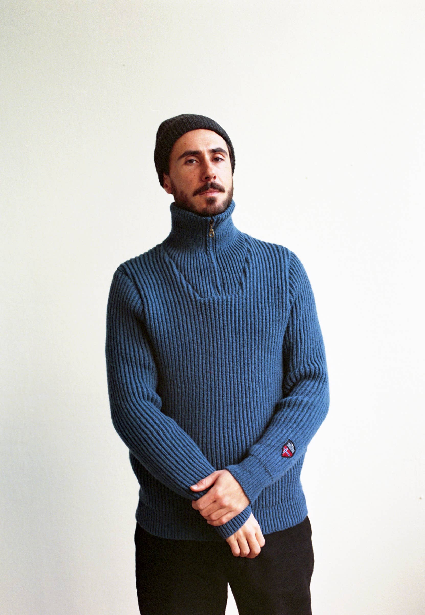 Norlender Knitwear AS – wholesale Knitted jumper – Men′s – Fitjar Rib knitted Sweater11