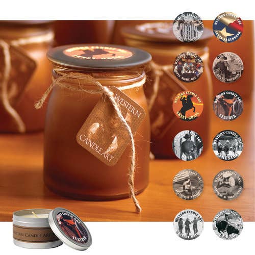 Western Jars - 16 oz. for wholesale by Acadian Candle Company