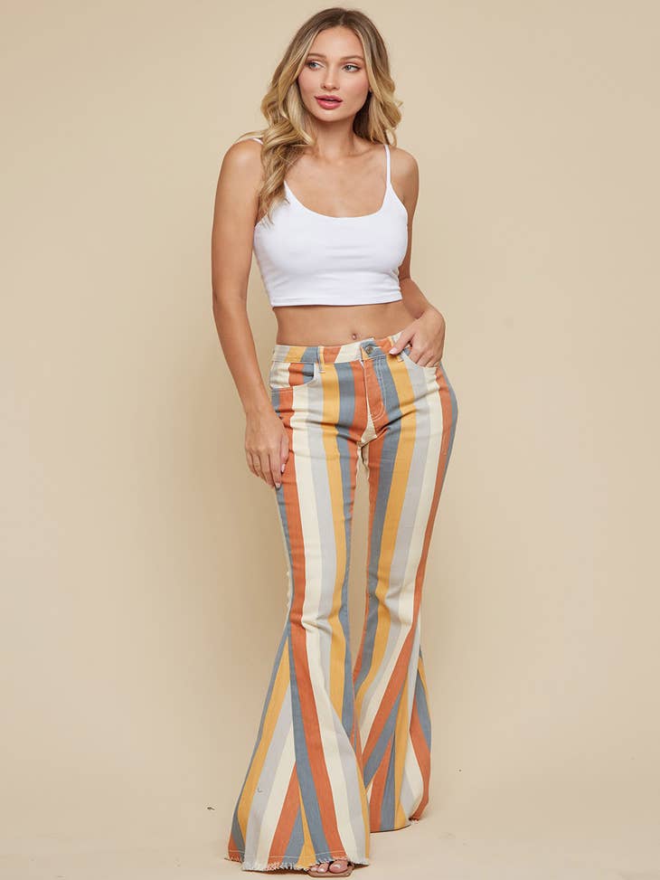 Cropped Flared Pants (Western)