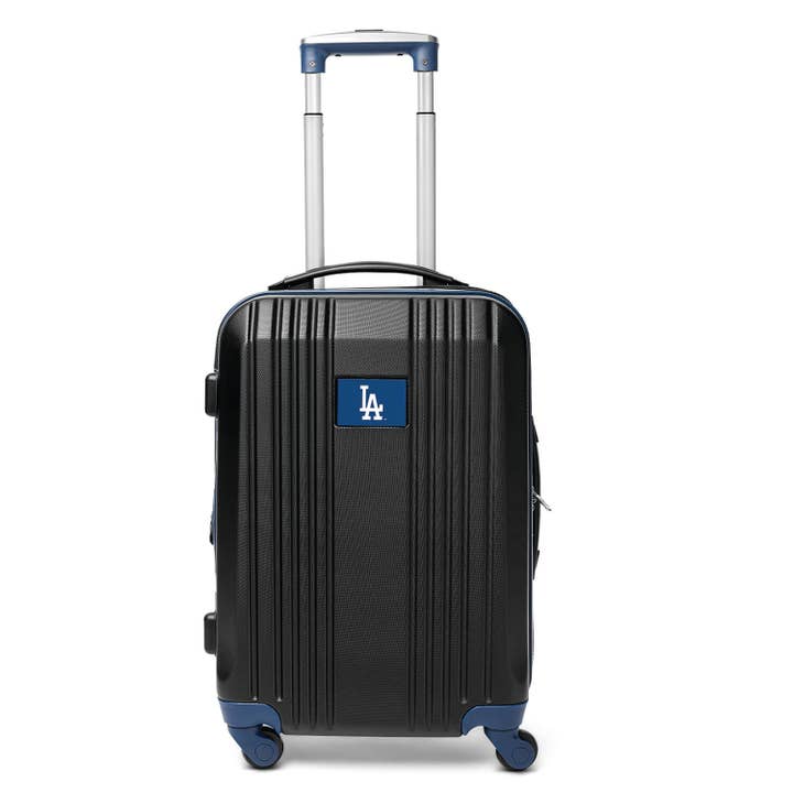 MLB Los Angeles Dodgers 21" Carry-On Hardcase 2-Tone Spinner for wholesale by Mojo Licensing