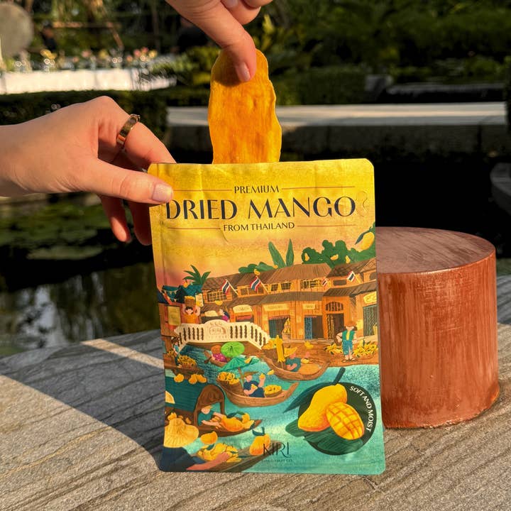 Kiri Dried Fruit Co – Engroshandel Tørret/dehydreret frugt – KIRI Premium Tørret Mango fra Thailand, Blød & Ikke for sød1