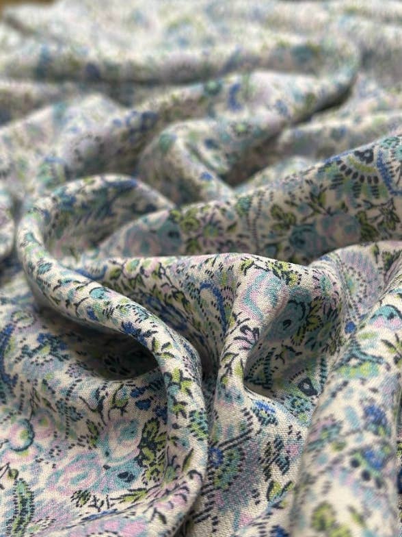 High-quality Ecovero Crepe Fabric Made in Italy. for wholesale by Ermani Group Inc - Sustainable High-End Fabrics