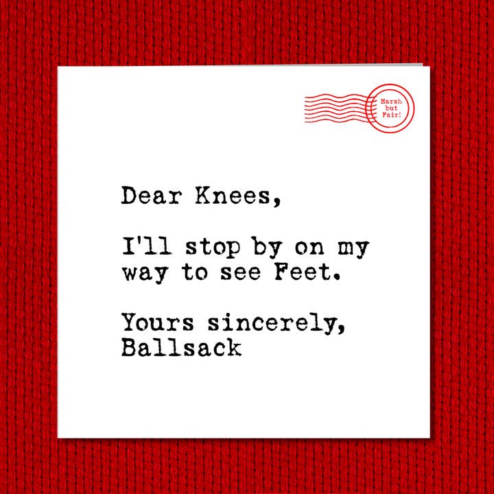 Swizzoo Cards - Wholesale Birthday Card - 40th 50th 60th Birthday Card for Dad, boyfriend, husband or any male friend - Funny, humorous, fun card - Rude naughty adult balls scrotum