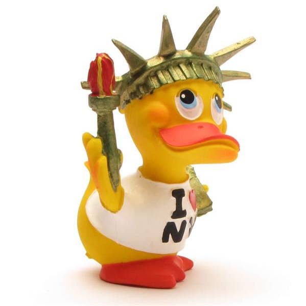 Lady Liberty rubber duck - rubber duck for wholesale by Duckshop