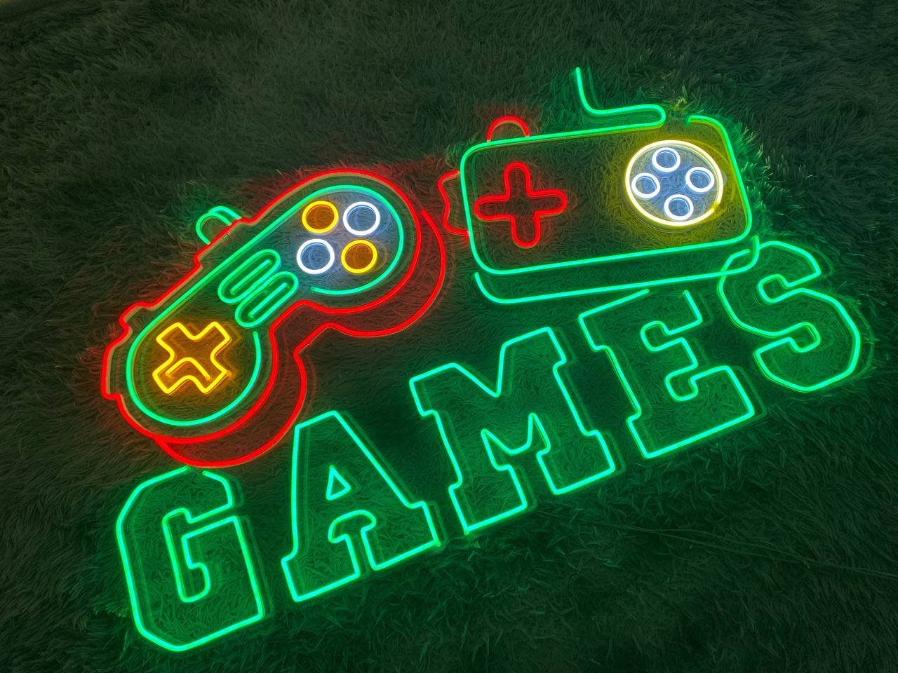 Glow Neon - Wholesale Neon Sign - Game Room Controller, Arcade Video Game Room Decor Led Sign2