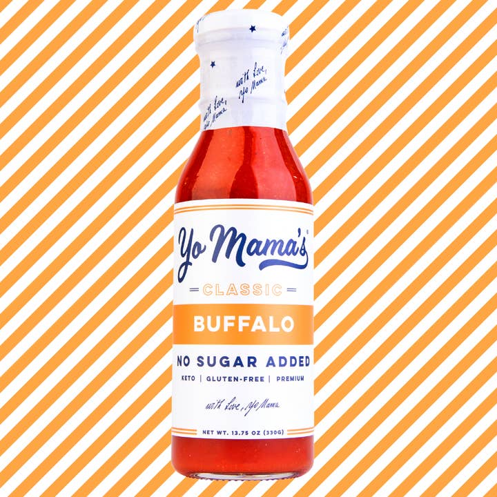 Yo Mama's Foods - Wholesale Hot Sauce - No Sugar Buffalo Sauce1