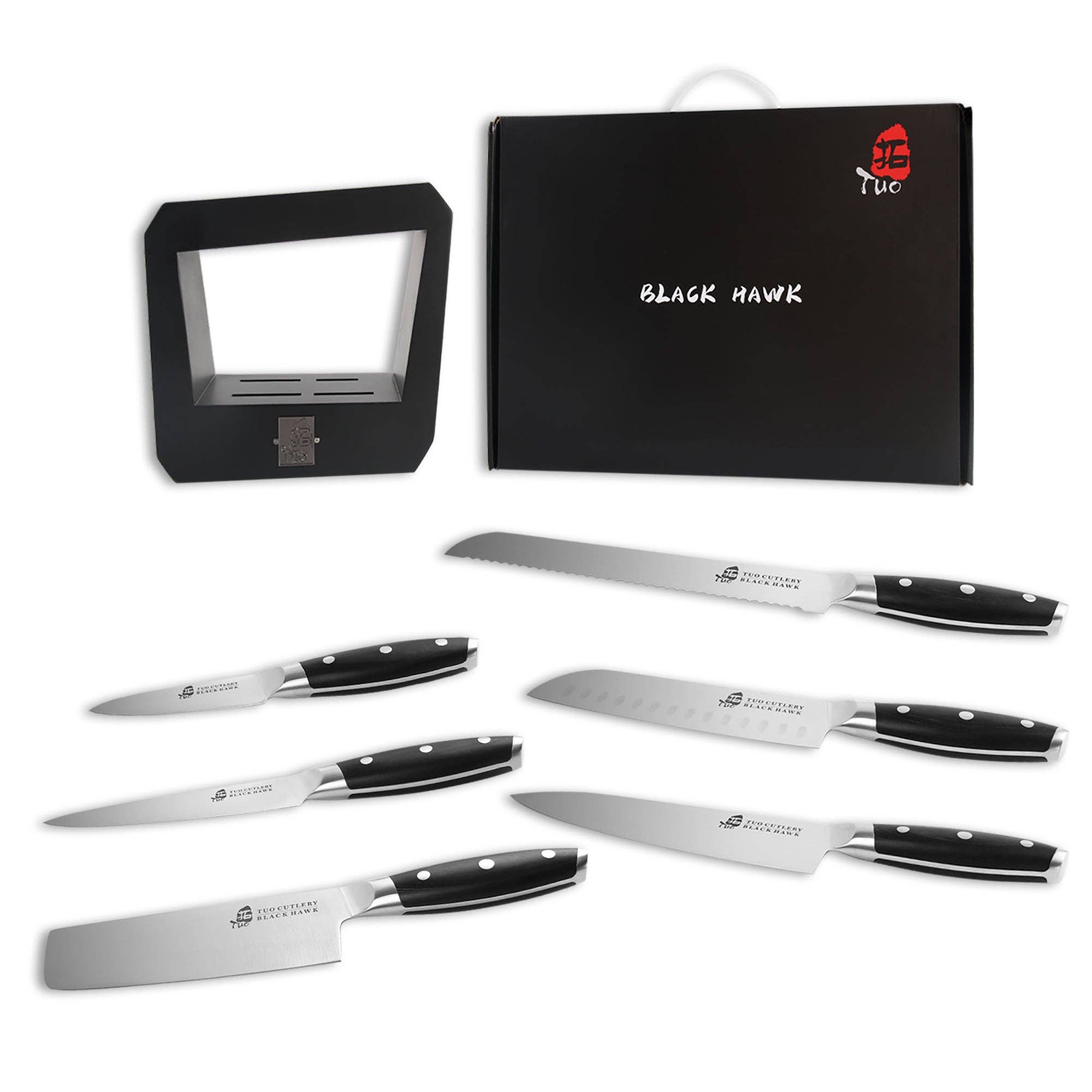 TUO Cutlery - Wholesale Knife Set - TC1216 7-PCS Kitchen Knives Set3