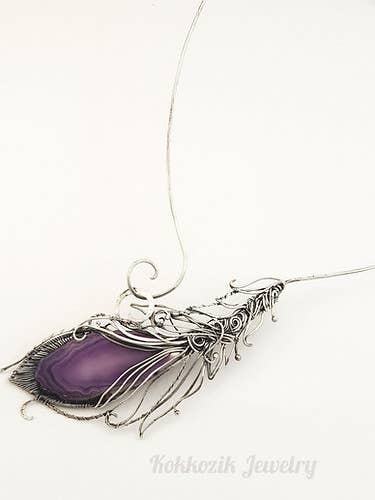 “Iris” necklace for wholesale by Kokkozik Jewelry