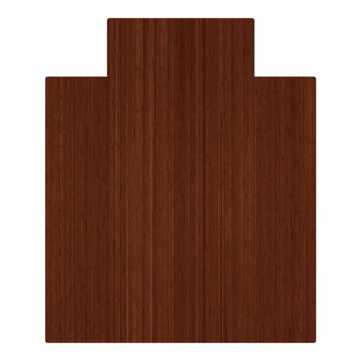 Anji Mountain - Wholesale Floor Mat - 44" x 52" Standard Bamboo Chair Mat with lip5