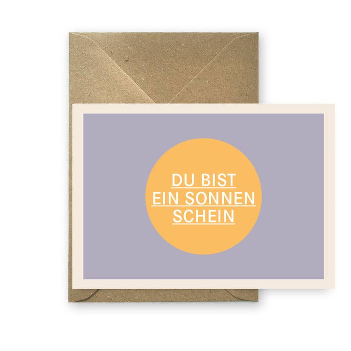 Linienwerk - Wholesale Postcard - Sonnenschein