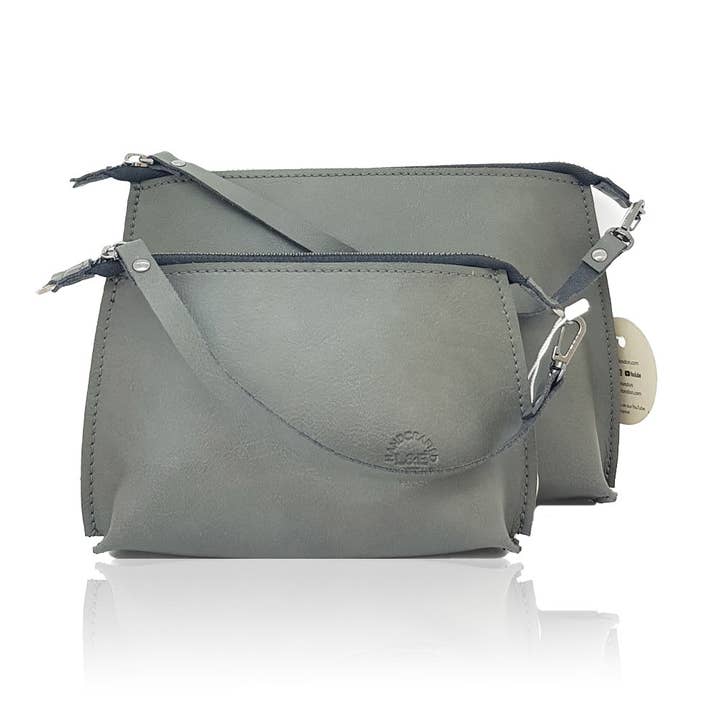 L&E Studio – Engroshandel Crossbodytaske - Dame – Valmue Vegansk Pose Crossbody Clutch Himmelblå1