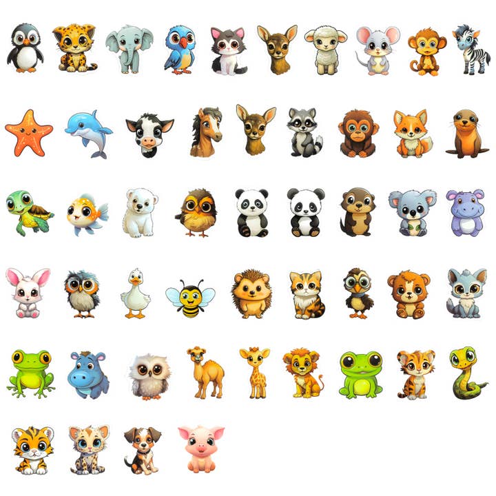 Wrapables.com - Wholesale Sticker - Wrapables Waterproof Vinyl Stickers, 100pcs32