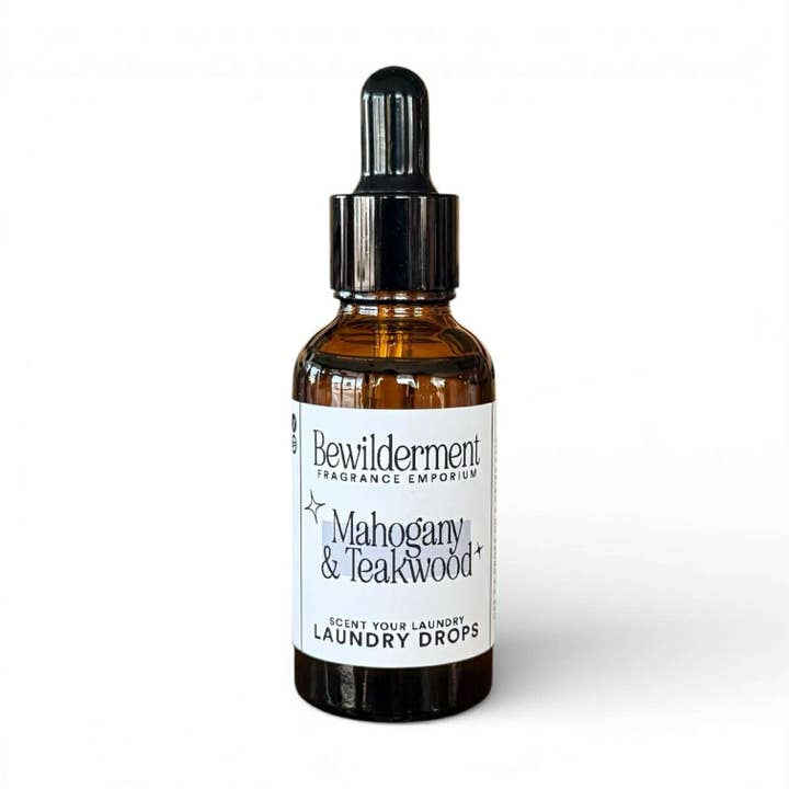 Mahogany & Teakwood Laundry Drops for wholesale by Bewilderment