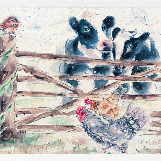 Petit plateau en marbre - Cow 'n' Gate pour la vente par Country Creation