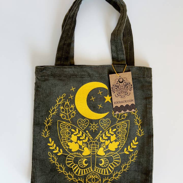 Rikrack - Wholesale Tote Bag - Women's - Lunar Moth Tote Bag
